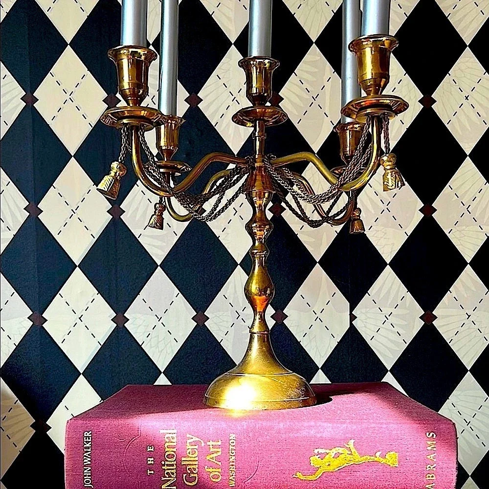 Curated Luxury this brass